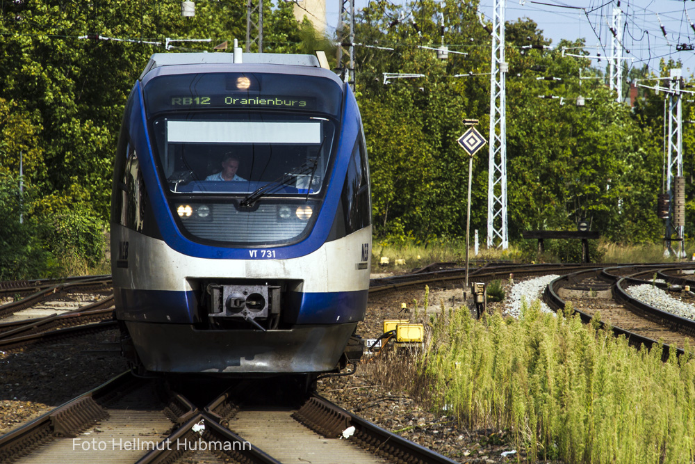 VT 731 ZIEL ORANIENBURG ERREICHT