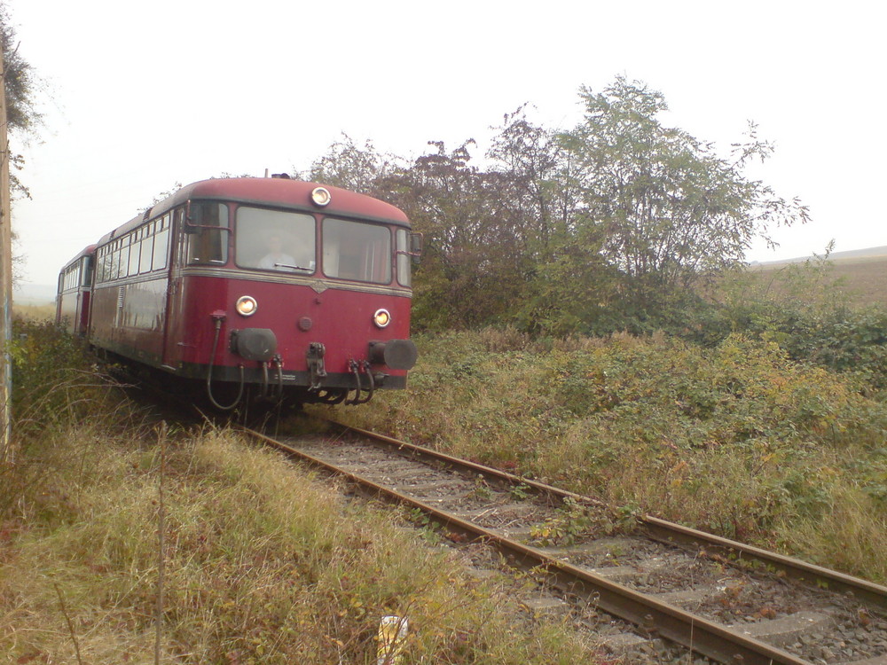 VT 98 im Herbst vor Marnheim