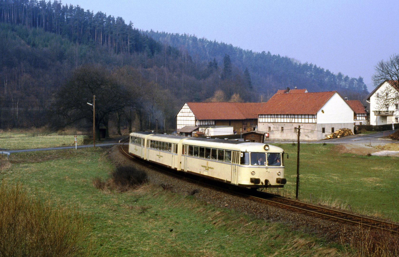 VT54/VM56/VS55 der Hersfelder Eisenbahn GmbH