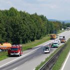 VU auf Autobahn in Regensburg (1)