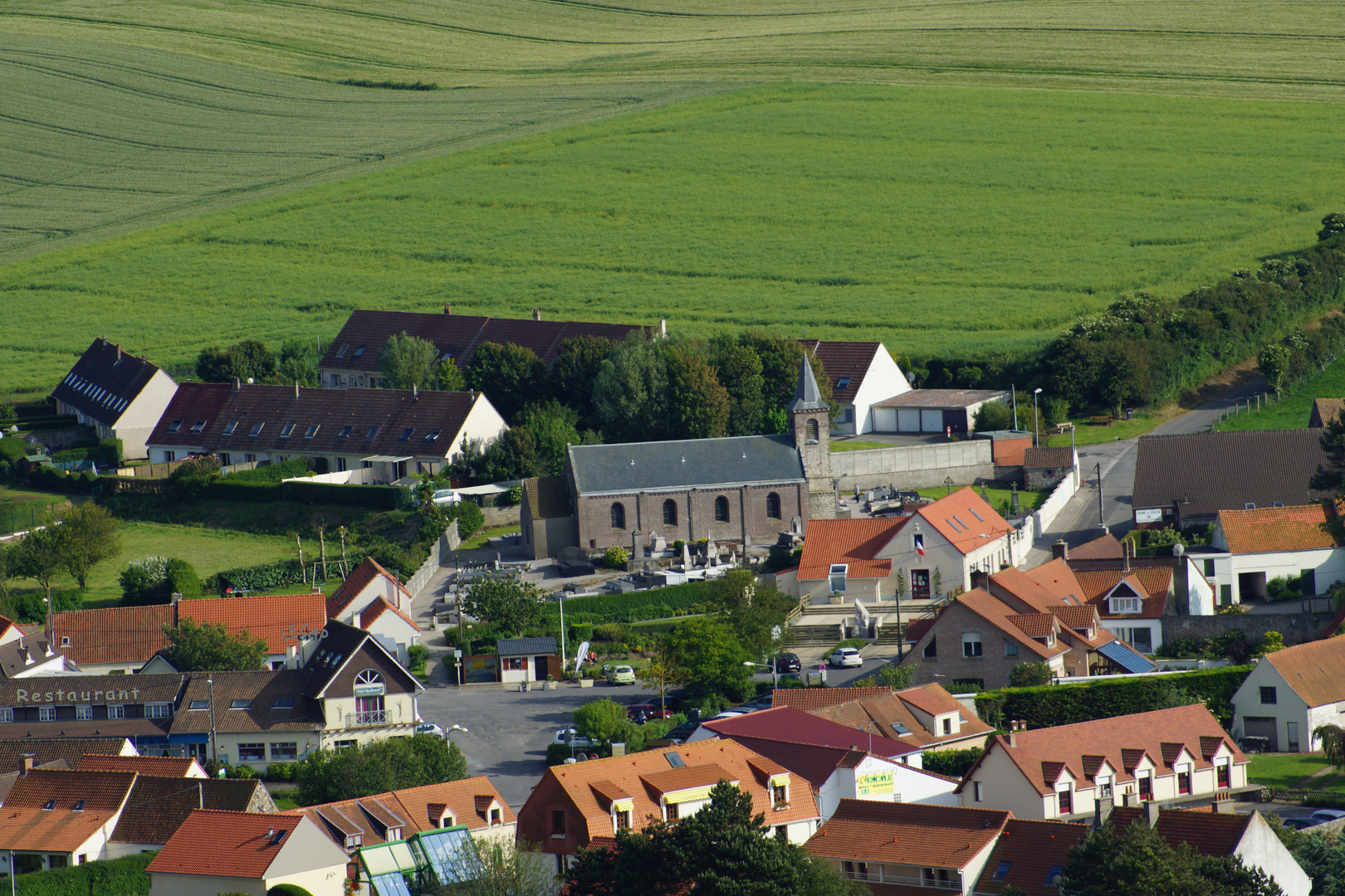 vu dans haut