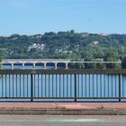 Vue à partir du Pont de Pierre à Agen :