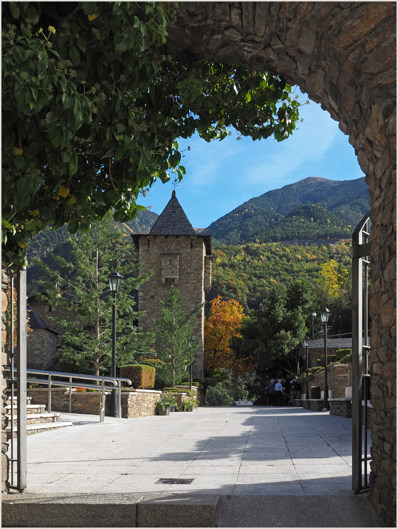 Vue arrière sur la Casa del Val