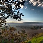 Vue automnale sur la vallée de la Baïse