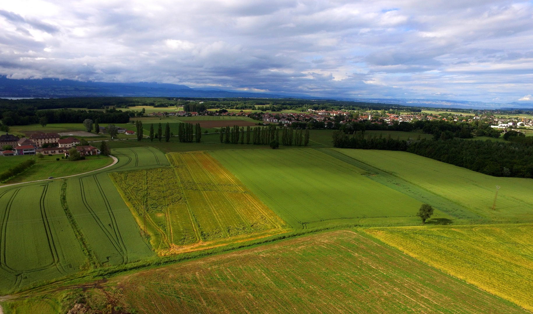 Vue dans haut 