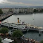 Vue de Genève, la rade.