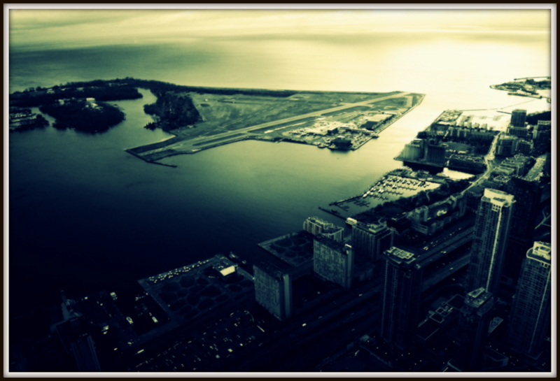 vue de la CN Tower