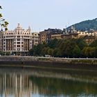 Vue de la rive droite de l’Urumea - San Sebastian - Sicht auf den rechten Ufer von dem Urumea-Fluss