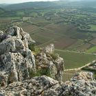 Vue de la Roche de Solutré