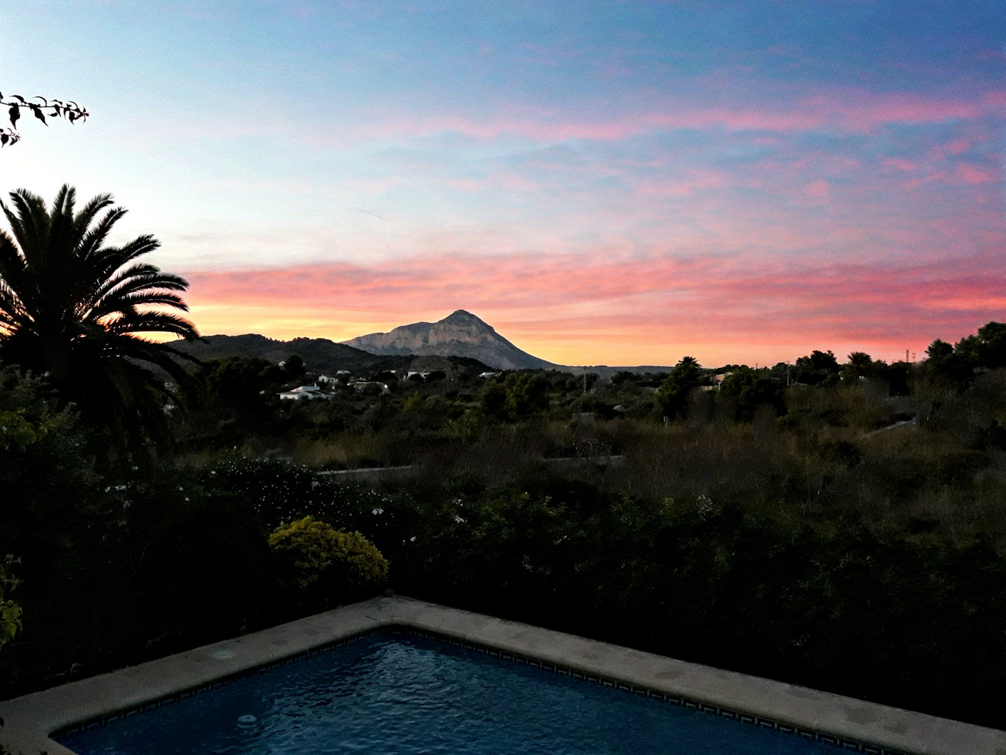 vue de la terrasse