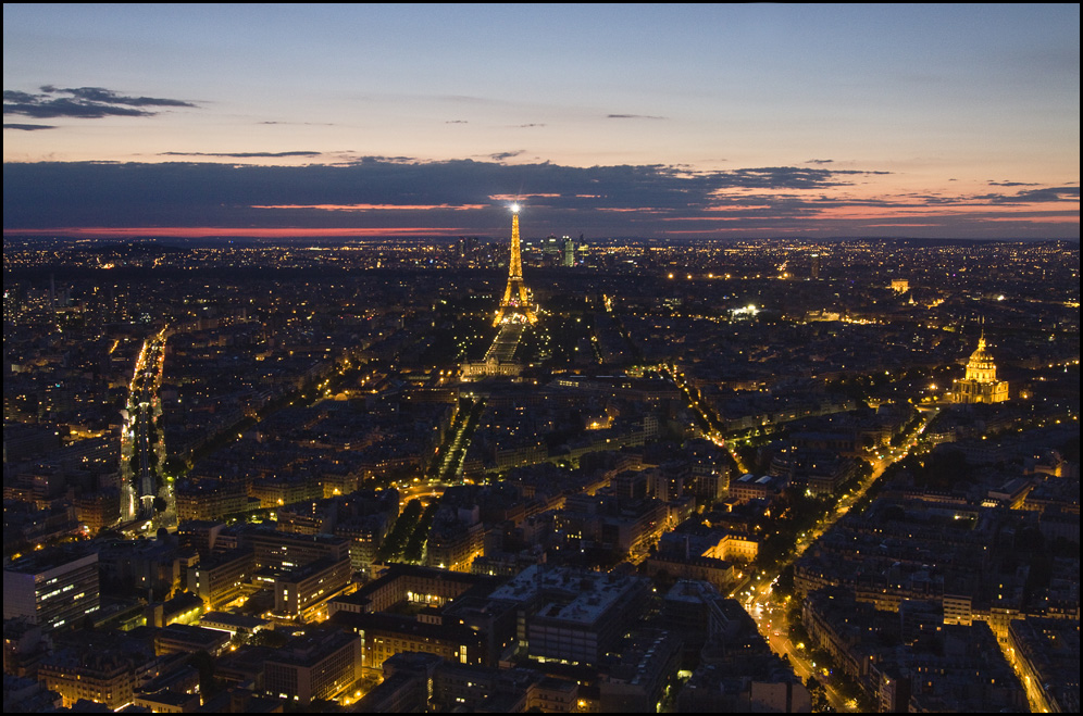 Vue de la Tour Montparnasse Foto & Bild europe, france, paris Bilder