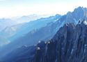 Vue de l'aiguille du midi de Lydia DUMONT DAVID 