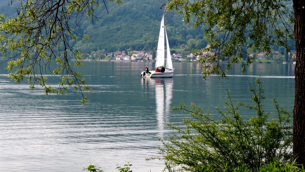 Vue de Ludwigshaffen (Bodensee Allemagne) vers Bodmann