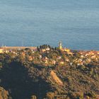 Vue de Menton depuis Sainte-Agnès 