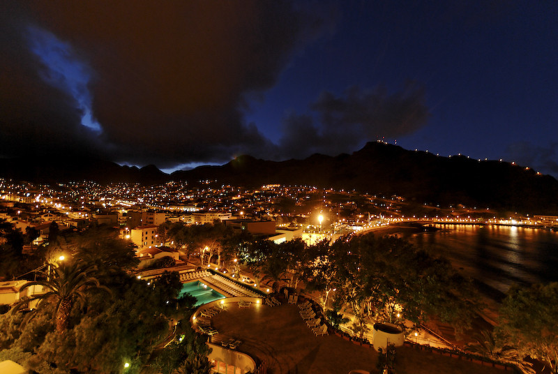 Vue de nuit à Madère