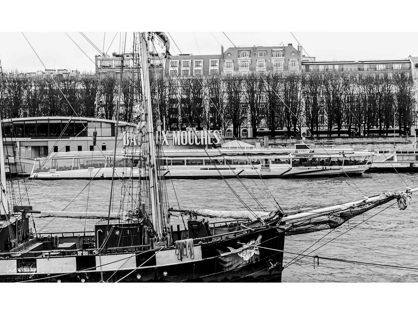 Vue de Seine, différentes époques côtes à côtes