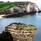 vue d'ensemble des falaises