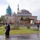 Vue d'e'nsemble du Mausolée de Mevlana, Konya - Turquie
