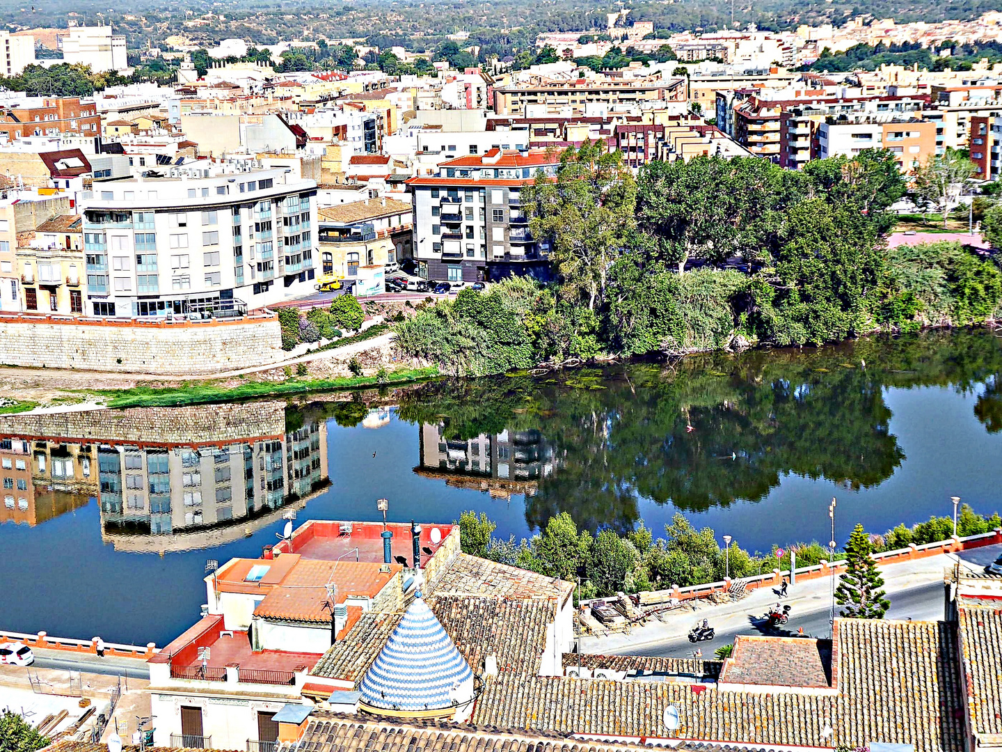 Vue depuis le château de Tortosa