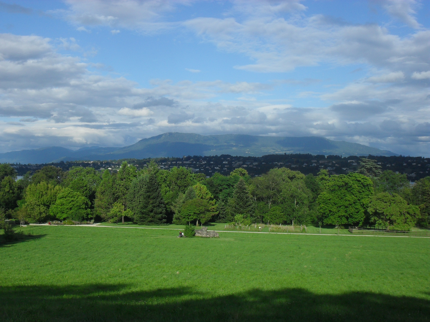 Vue depuis le Jardin Botanique