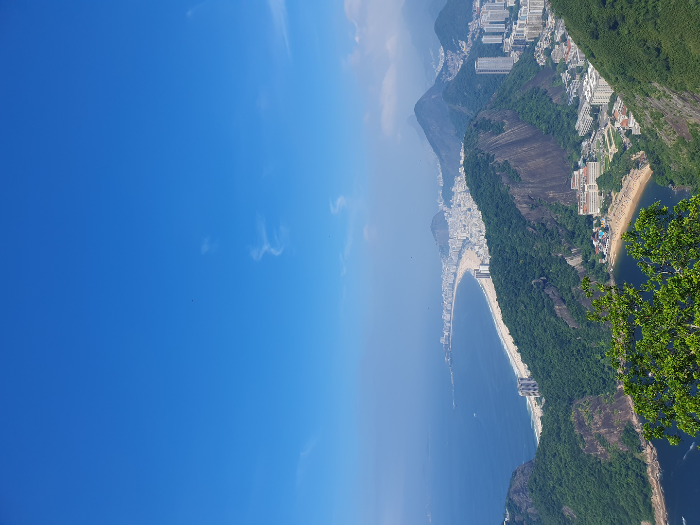 Vue depuis le Pain de Sucre à Rio de Janeiro