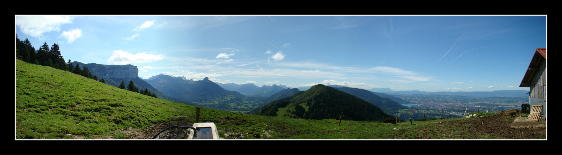 vue depuis le Parmelan