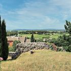 Vue depuis les ruines du château de VISAN