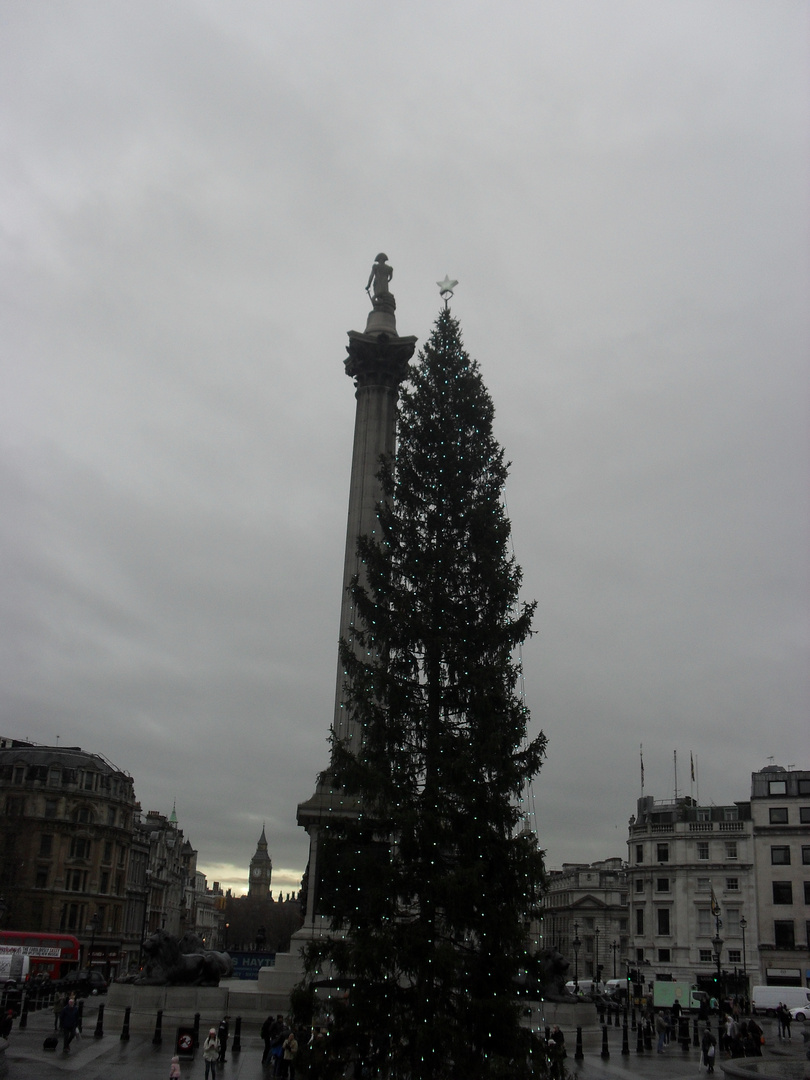 Vue depuis Trafalgar Square