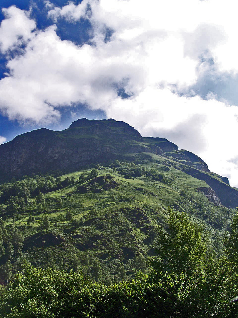 Vue du Camping d'Iscoo