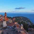 Vue du Cap Martin depuis le Château de Roquebrune