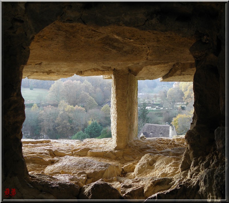 Vue du Château de Castelnaud: