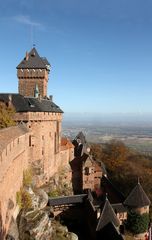 vue du château du Haut Koenigsbourg