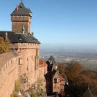 vue du château du Haut Koenigsbourg