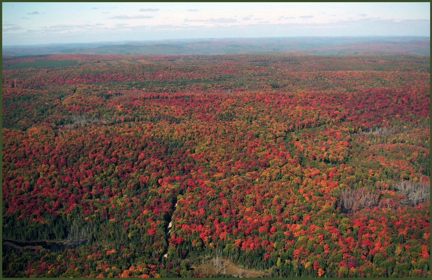 Vue du Ciel.