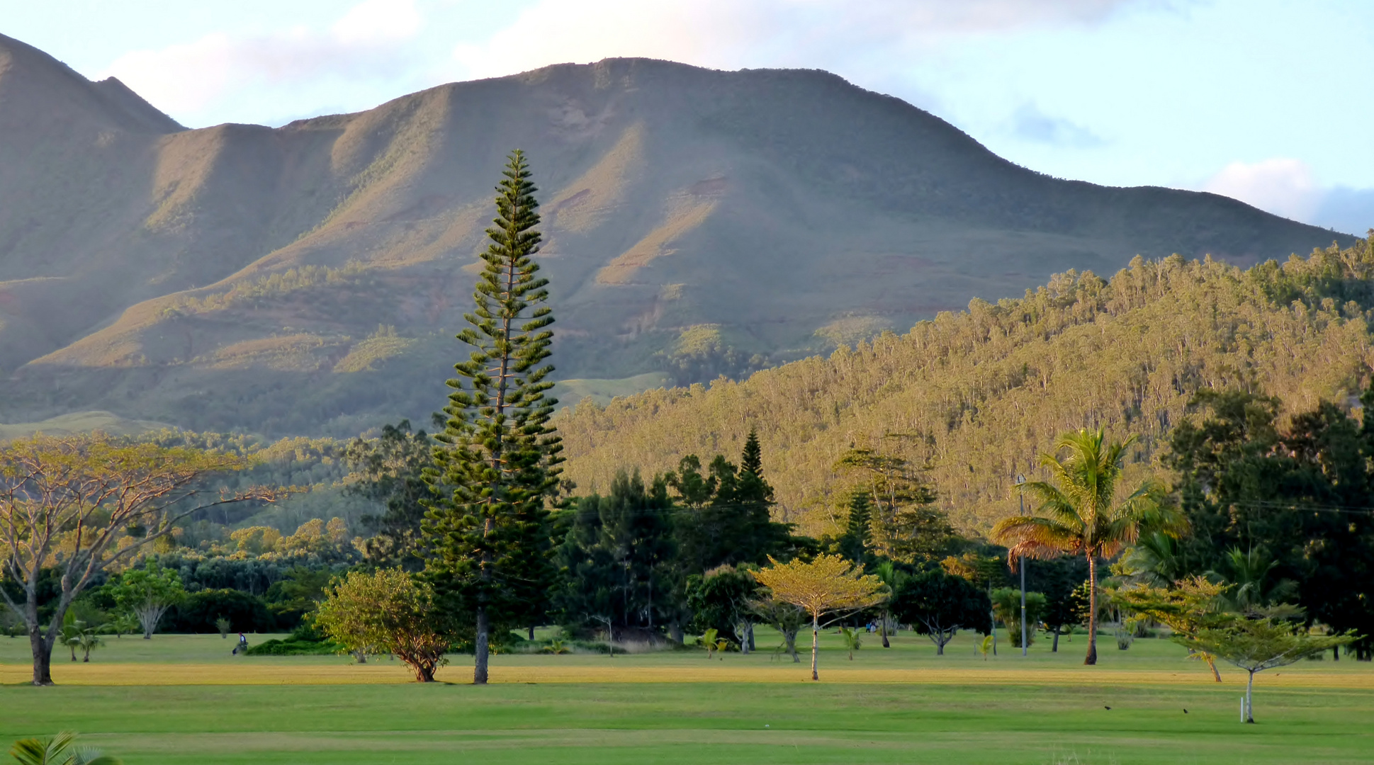 Vue du golf de Dumbéa