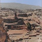 Vue du Haut-lieu du sacrifice  --  Petra