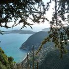 vue du jardin de EZE VILLAGE