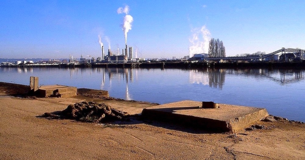 Vue du port de Rouen Seine-Maritime