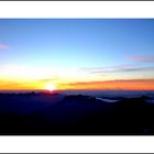 Vue du refuge de TETE ROUSSE