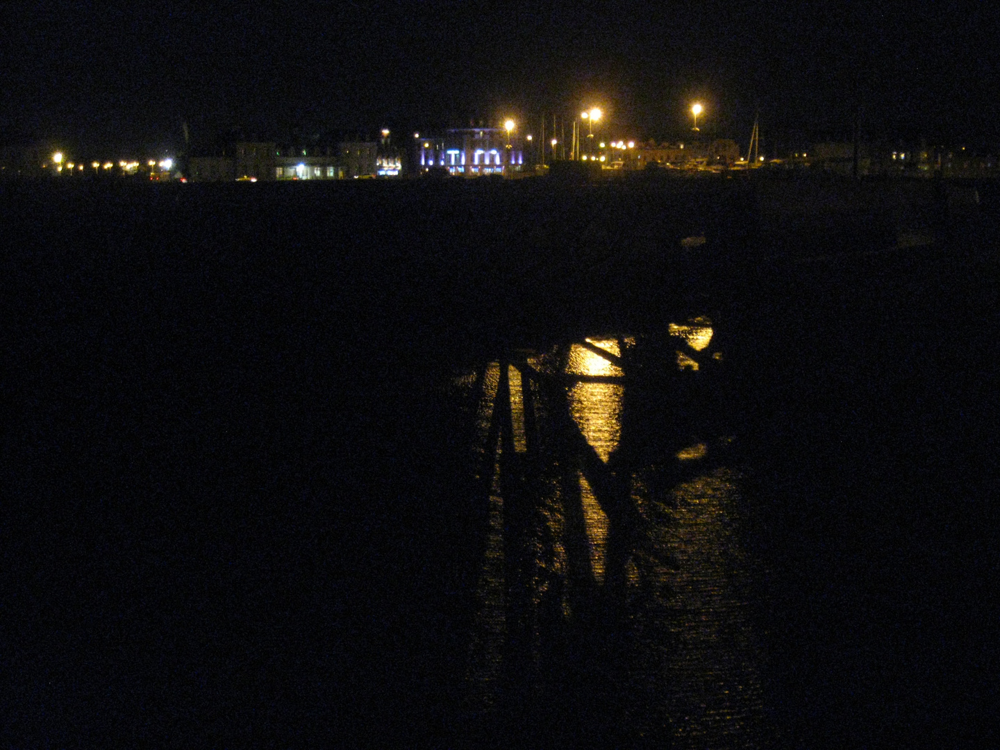 ...Vue du Tréport, vers Mers les Bains...