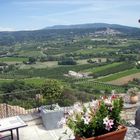 Vue d'un balcon de LACOSTE