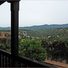 Vue d’un balcon  -- Parador de Tortosa