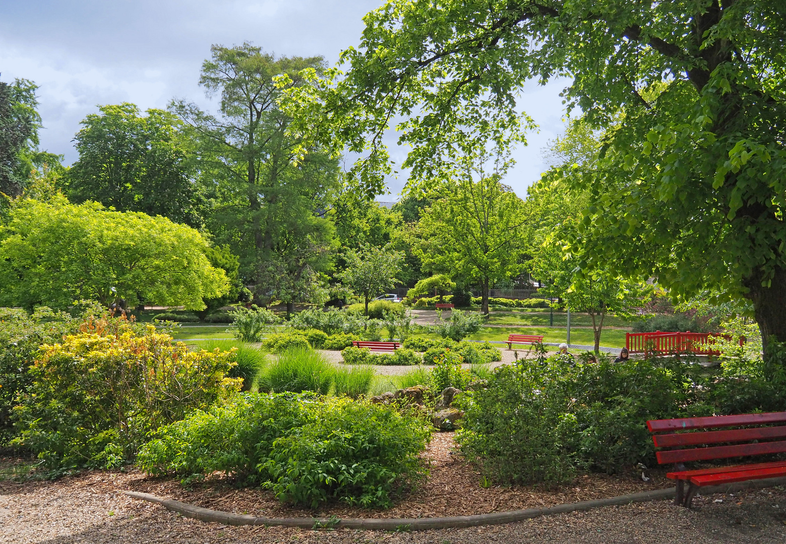 Vue générale du Jardin jayan