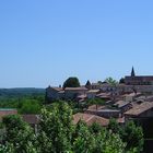 Vue générale sur Aubeterre sur Dronne (Charente)