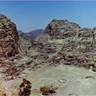 Vue générale sur Petra	