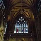 Vue intérieure sur la façade nord-ouest, Eglise Notre-Dame des martyrs Anglais  -  Cambridge