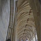 Vue latérale sur la nef de la Cathédrale Saint-Pierre de Condom