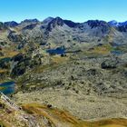 vue plongeante sur le vallon dets coubous (Hautes Pyrénées)