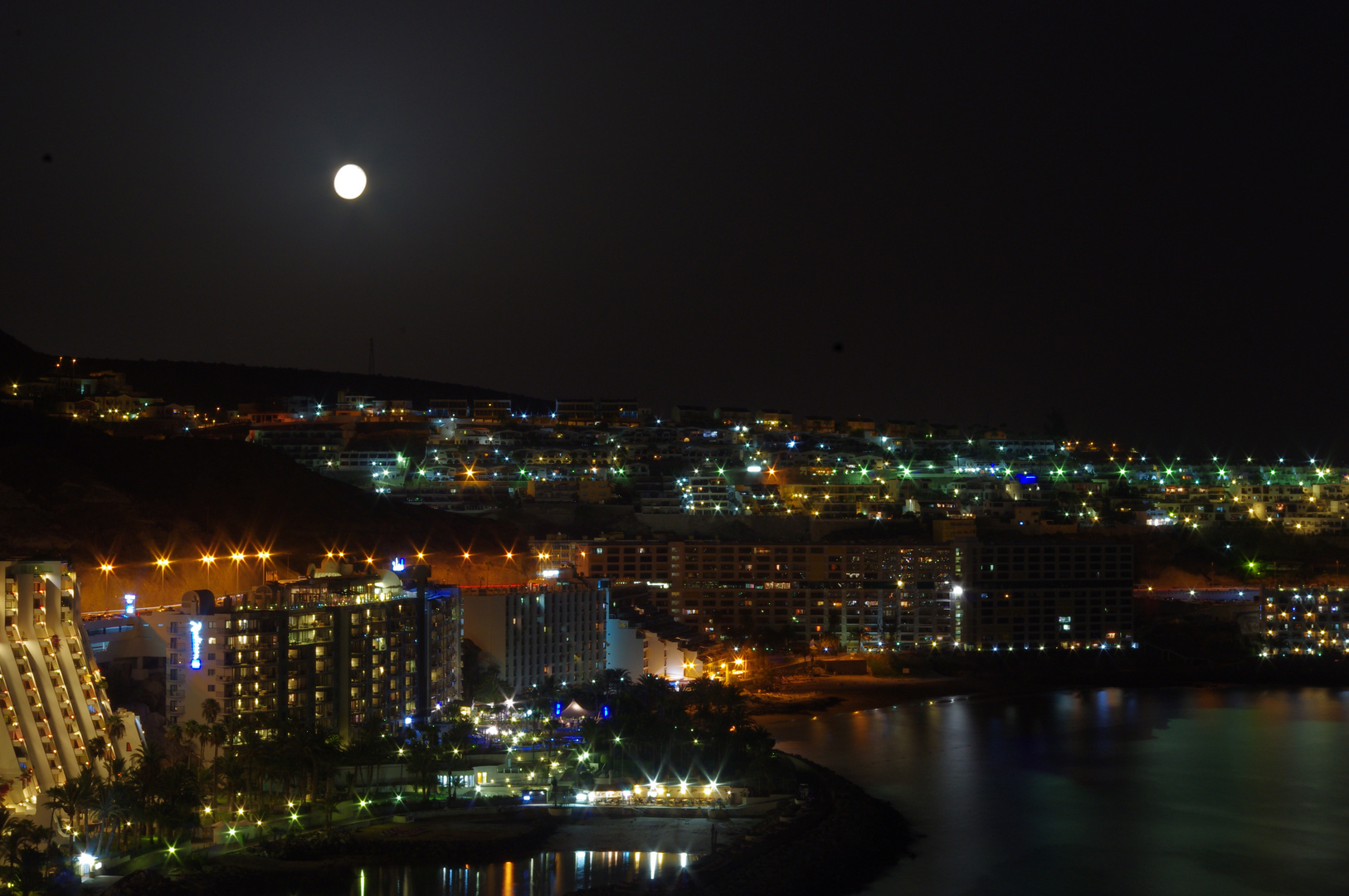 vue sur arguineguin