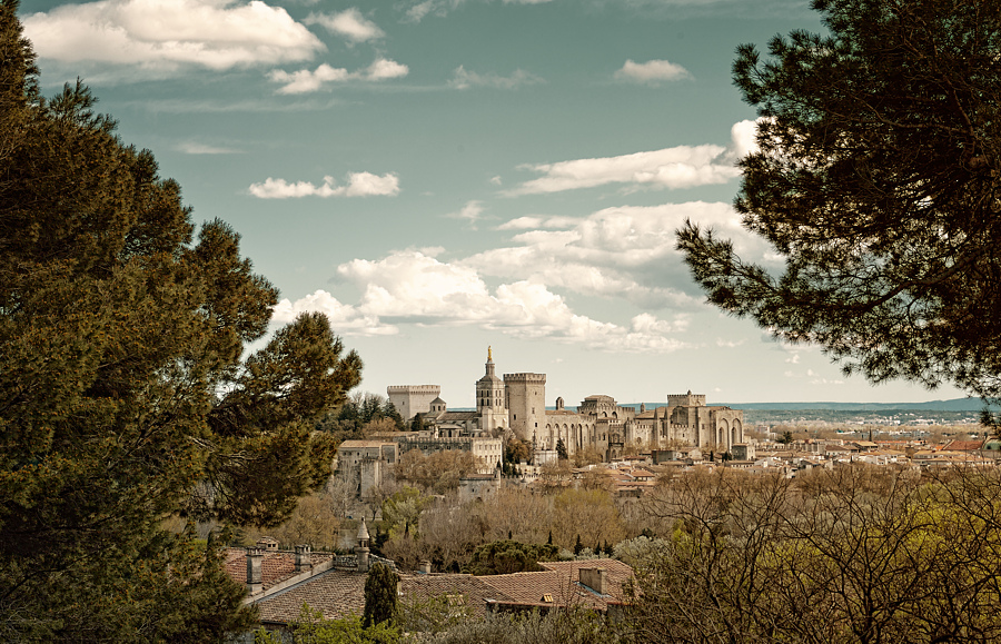 Vue sur Avignon